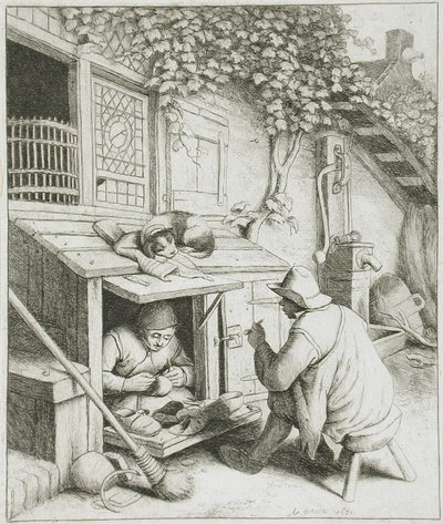 Švec od Adriaen van Ostade