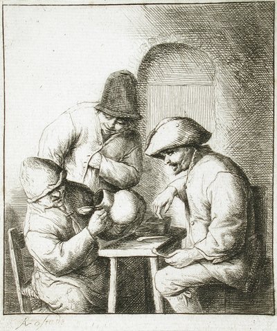 Prázdný džbán od Adriaen van Ostade