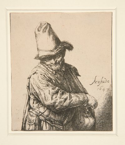 Varhanní mlýnek od Adriaen van Ostade