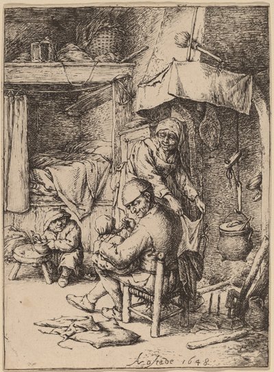 Pater Familias od Adriaen van Ostade