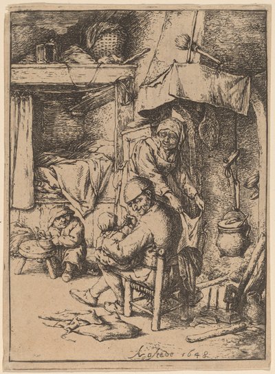 Pater Familias od Adriaen van Ostade