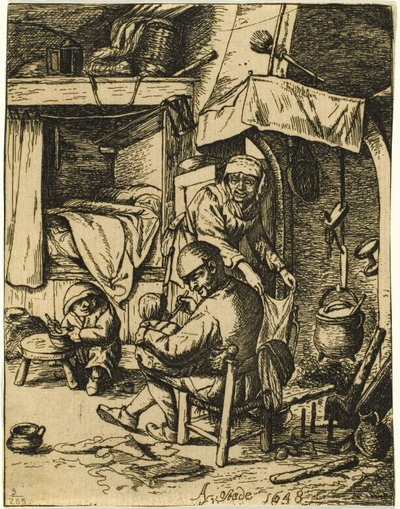 Pater Familias od Adriaen van Ostade