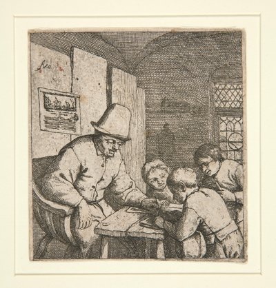 Školník od Adriaen van Ostade