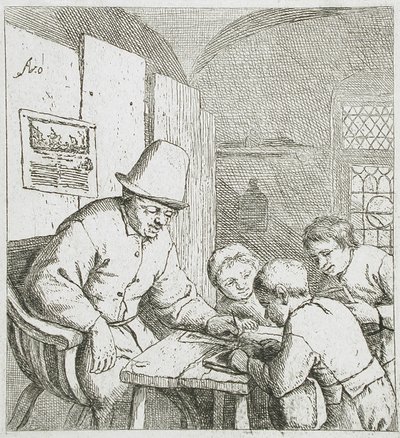 Učitel od Adriaen van Ostade