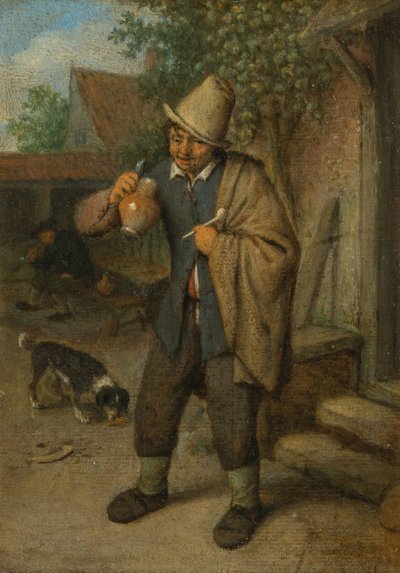 Smysl pro chuť (z cyklu Pět smyslů) od Adriaen van Ostade