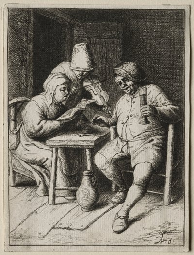Zpěvák od Adriaen van Ostade