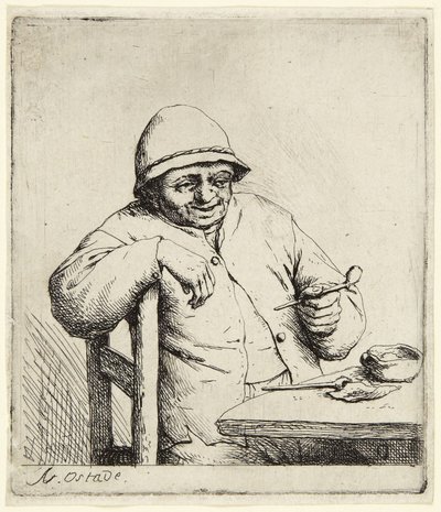 Kouřák od Adriaen van Ostade