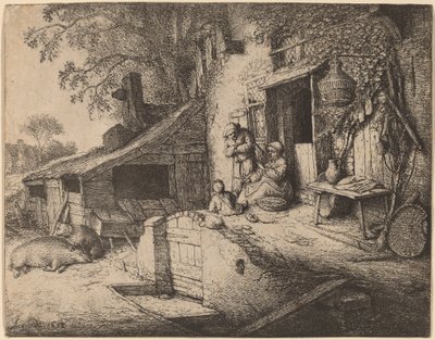 Spinner od Adriaen van Ostade