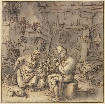 Rozčilený farmář od Adriaen van Ostade