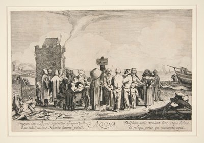Aqua, ze sady The Four Elements od Adriaen van de Velde
