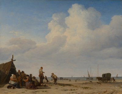Beach View, 1663-1665 od Adriaen van de Velde