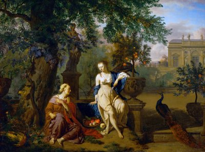 Německy: Vertumnus a Pomona Vertumnus a Pomona od Adriaen van de Velde