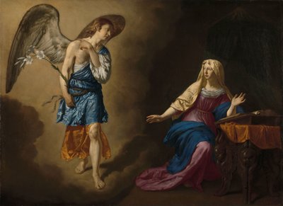 Zvěstování Panně Marii od Adriaen van de Velde