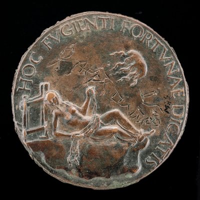 Ženská postava držící uzdu [revers], pravděpodobně po roce 1502. od Adriano Fiorentino