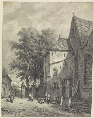 Tvář v kostele od Adrianus Eversen