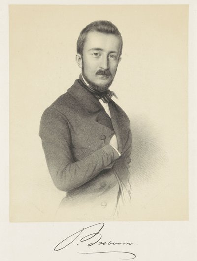 Portrét Johannese Bosbooma od Adrianus Johannes Ehnle