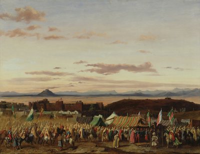 Dobytí Setifa během dobytí Alžírska, 21. října 1839, 1844 od Adrien Dauzats