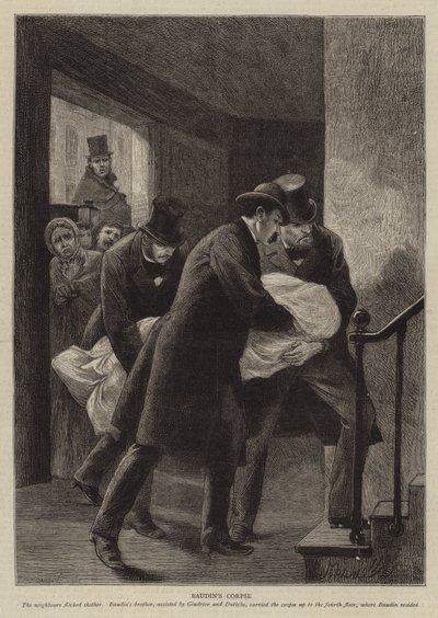 Ilustrace k Dějiny zločinu od Victora Huga od Adrien Emmanuel Marie