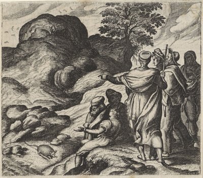 Pohádka o hoře Barring od Egidius  Sadeler (II)