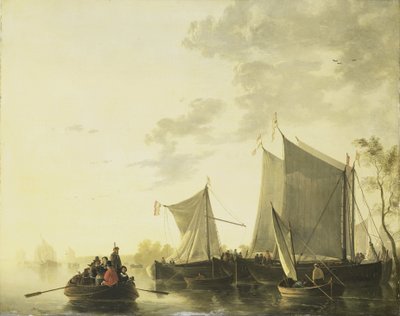 výhled na řeku od Aelbert Cuyp (copy after)