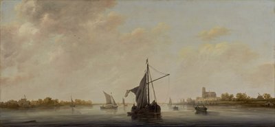 Pohled na Maas v Dordrechtu, c.1645-46 od Aelbert Cuyp
