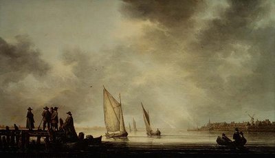 Říční krajina od Aelbert Cuyp