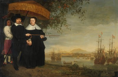 Obchodník pro holandskou Východoindickou společnost (VOC). Kolem 1640-60 od Aelbert Cuyp
