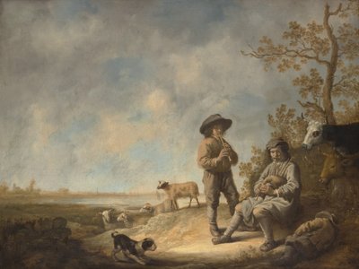 Piping Shepherds, ca. 1643-44. od Aelbert Cuyp