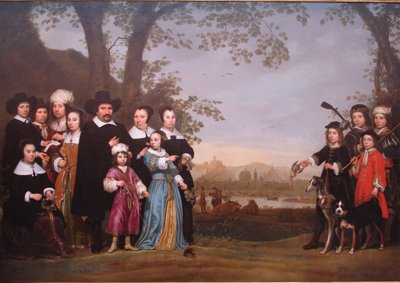 Portrét rodiny Samových od Aelbert Cuyp