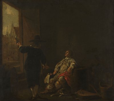 Vývěsní štít vinotéky od Aelbert Cuyp