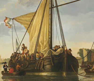 Maasovi v Dordrechtu od Aelbert Cuyp