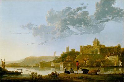 Valkhof v Nijmegenu od Aelbert Cuyp