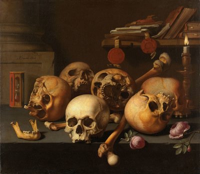 Zátiší Vanitas od Aelbert Jansz. van der Schoor