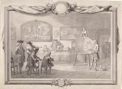 Cech svatého Lukáše v Dordrechtu, 1736 od Aert Schouman