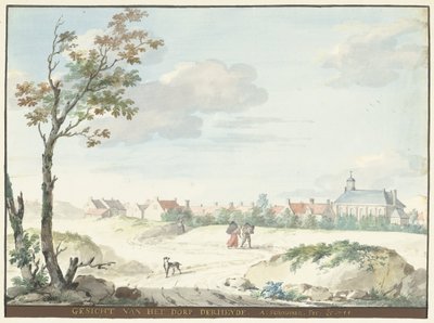 Vesnice Terheijden SMYSL VESNICE DERHEYDE (název na objektu) od Aert Schouman