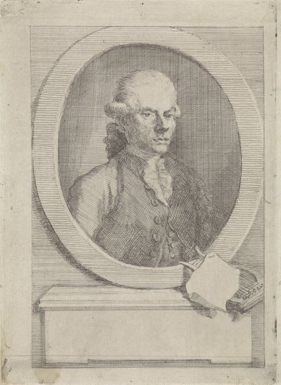 Portrét Jana van Os od Aert Schouman