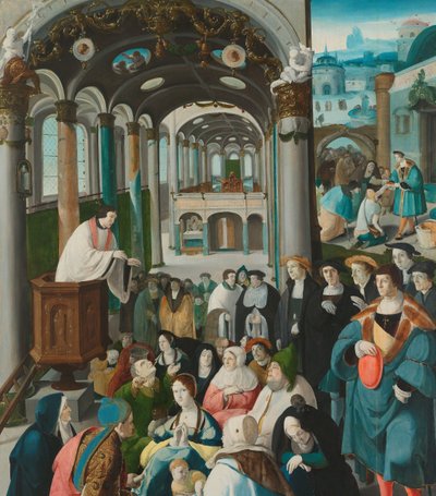 Povolání svatého Antonína Povolání svatého Antonína od Aertgen Claesz van Leyden