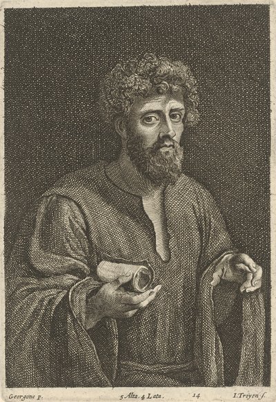 Apoštol od After David Teniers the Younger