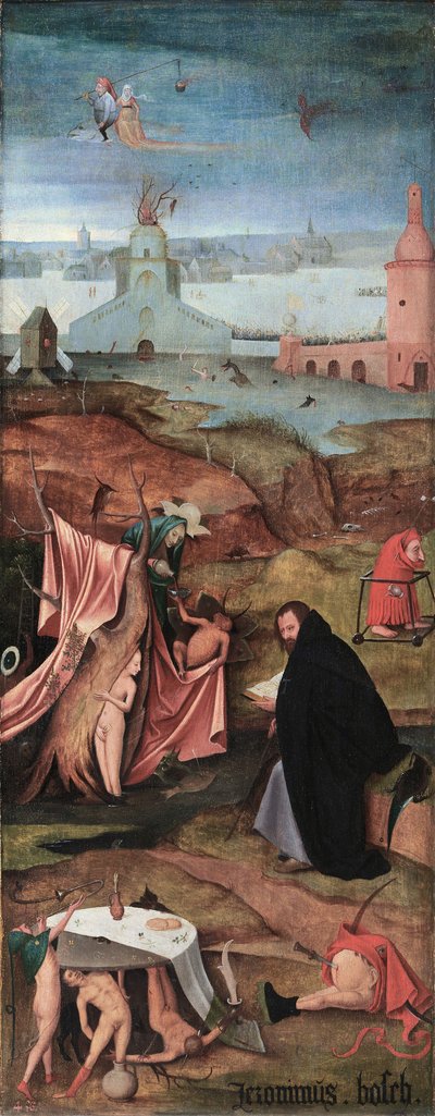 Pokušení svatého Antonína od After Hieronymus Bosch