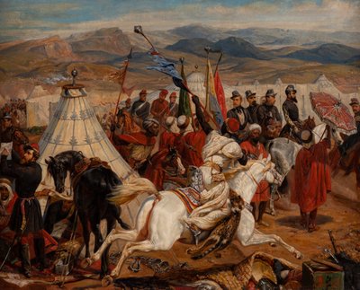 Horace Vernet (kruh) Bitva u Isly od after Horace Vernet
