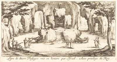 Podtitul k "Různé krajiny" od After Jacques Callot