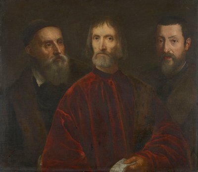 Tizian a jeho přátelé od after Titian