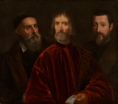 Tizian a jeho přátelé od after Titian
