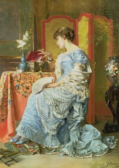 Nerozhodnost, 1884 od Agapit Stevens