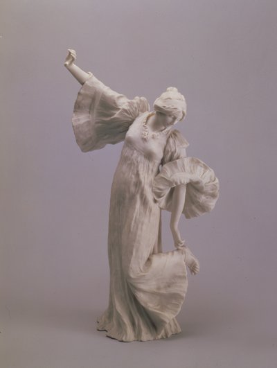 Tanečnice, ze středu stolu, Sevres, 1900 (sušenka) od Agathon Leonard