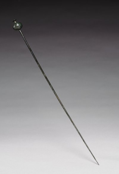 Oděvní jehlice, cca 1400 př. n. l. (litý a tepaný bronz) od Age Bronze