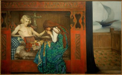 Umírající snoubenec od Agnes Slott Möller