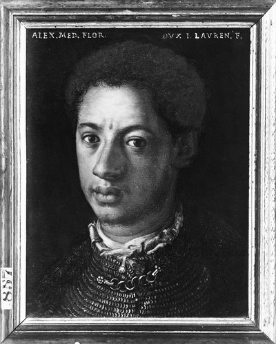 Alessandro de Medici 8:Alessandro de Medici (1510-37); od Agnolo Bronzino