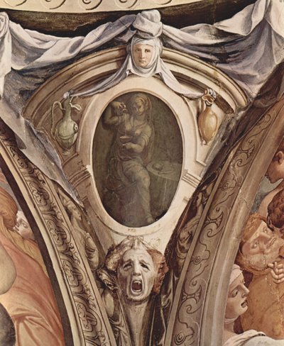 Alegorie Kardinálních Ctností. Fresky V Kapli Eleonory Da Toledo od Agnolo Bronzino