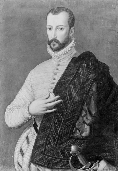 Mužský portrét od Agnolo Bronzino